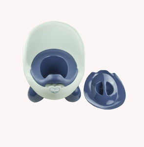 Orinal de plástico para bebé, silla de plástico ecológica con diseño azul, logotipo personalizado OEM, Embalaje de artículos - Product Image 3