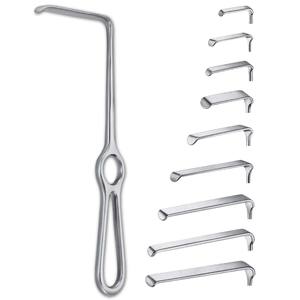 ÉCARTEURS KOCHER LANGENBECK (25x6mm) Écarteurs Langenbeck Écarteurs Langenbeck isolés personnalisés 21cm en acier inoxydable - Product Image 2