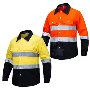 Traje de Bombero de Seguridad con Diseños Personalizados, Ropa de Trabajo Industrial para la Construcción, Impermeable, Transpirable, Ligero, con Logotipo Personalizado para Hombre - Product Image 3