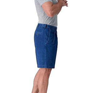 Loose Fit <b>Elastic</b> <b>Waist</b> Wholesale <b>Men</b> <b>Jeans</b> Short Customized Plus Size <b>Men</b> <b>Jeans</b> Short <b>For</b> Casual Use - Product Image 6