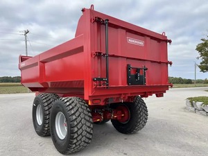 Remolque Agrícola de Alta Calidad y Económico, Remolque Hidráulico de Volteo de 4 Ruedas para Tractores - Product Image 2