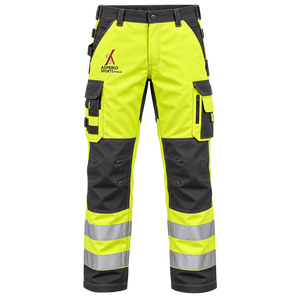 Pantalones de Seguridad Personalizados para Hombre, Pantalones de Trabajo Reflectantes, Tela de Poliéster Resistente, Alta Visibilidad, Ajuste Cómodo, Ropa de Trabajo - Product Image 1