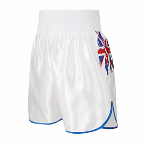 Short de boxe respirant style pro pour homme, pour entraînement, sparring, muay thaï et arts martiaux - Product Image 2