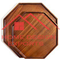 Haxaguon Bois de haute qualité pour assiette de présentation Best Seller pour la maison, les hôtels, les restaurants Prix de gros - Product Image 3