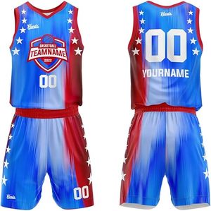 Maillots de basket-ball réversibles personnalisés de haute qualité pour hommes adultes, chemise athlétique sans manches en maille, antibactérienne, pour tous - Product Image 1