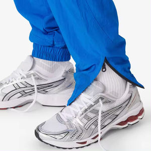 Ensemble de survêtements coupe-vent en nylon de haute qualité pour hommes, avec fermeture à glissière complète, respirant, jogging, survêtement d'automne, maternité 100% coton - Product Image 4