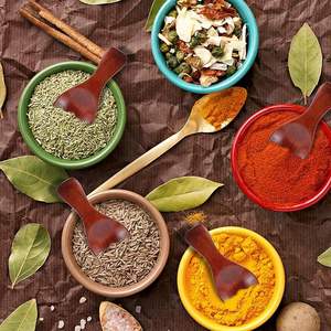 Eco Certified Wooden Serving <b>Spoon</b> Customized <b>Gold</b> Plated Long Handle for Party Use-Japandi Style Eco-Friendly Cheapest Cost - Product Image 1