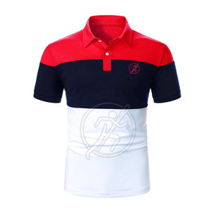 Polos de hombre de color sólido para adultos de calidad superior de talla grande para hombre, polos de verano para hombre - Product Image 1