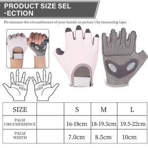 Gants de musculation en cuir de couleur personnalisée à demi-doigts, vente chaude, hommes, 2026, gants de musculation - Product Image 6
