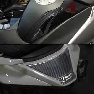 Kit Adesivi Protettivi 3D Neri per Scooter Yamaha Tmax 560 2022-2023, Decalcomanie Personalizzate per Moto - Product Image 4