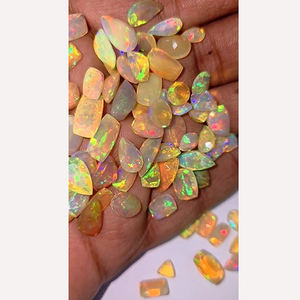 79ชิ้นโอปอลเอธิโอเปียธรรมชาติ8มม. ถึง15มม. ลูกแพร์แปดเหลี่ยมล้านล้านด้าน110 CTS ล็อต iroc ขายหลวมตัดเรา $275 - Product Image 4