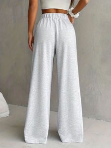 Pantalones Deportivos Holgados Estilo Urbano para Mujer, Ropa Deportiva para Correr al Aire Libre, Pantalones Cargo para Mujer, Pantalones de Algodón con Forro Polar, Pantalones Deportivos de Pierna Ancha para Mujer - Product Image 2