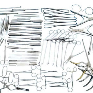 Kit quirúrgico de laminectomía neuro y ortopédica avanzada Manual 78 piezas de acero inoxidable alemán de alta calidad Clase II aprobada por CE - Product Image 4