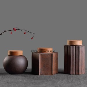 Le plus beau look en gros vente en gros de qualité supérieure en métal fait ustensiles de cuisine boîtes de rangement de la décoration d'outre-mer - Product Image 3