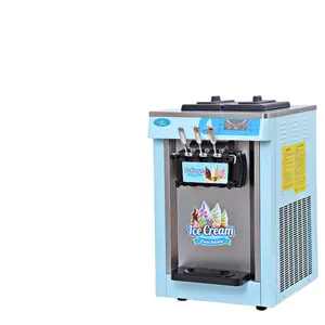 JTS imalatı ticari elektrikli karıştırma dondurulmuş meyve yumuşak hizmet dondurma makinesi tedavi