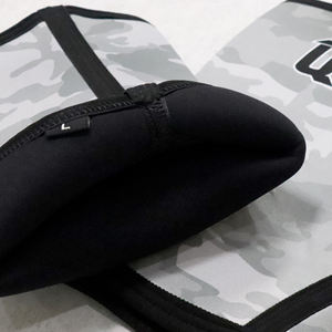 Genouillères de protection professionnelles en néoprène à motif camouflage, épaisses, antidérapantes, soutien articulaire, récupération musculaire pour l'entraînement - Product Image 5