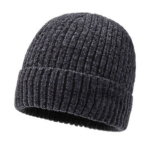 Gorros de esquí para hombre de punto clásico con logotipo bordado personalizado gorro de invierno gorros jacquard - Product Image 3