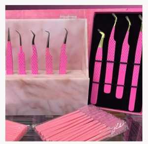ZACHARY INDUSTRIES-Pinzas para pestañas, de Color rosa - Product Image 1