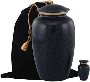 Superbe qualité la plus vendue 100% urne souvenir en aluminium en métal adulte funéraire/urne de crémation du fournisseur indien - Product Image 1