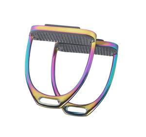 Nouvelle arrivée étriers d'équitation en acier inoxydable poignée de sécurité réglable léger fabricant OEM exportation - Product Image 3