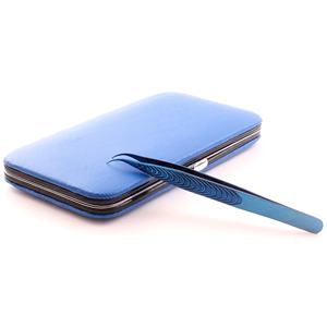 Pince à épiler japonaise en acier inoxydable testée à la main outils de beauté de maquillage facile à ramasser les cils minces facilement - Product Image 3