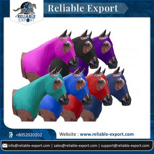 Capucha de equitación de LICRA elástica con logotipo personalizable de alta calidad con cremallera de mentón a pecho cómoda para compras a granel - Product Image 5