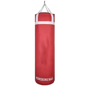 Sacos de boxe homem personalizado, acessórios de equipamento de sacos de treinamento areia pesada sem pé