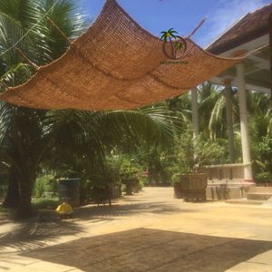 Coir Geotextile Coconut Fiber Mesh Coco <b>Mat</b> <b>Roll</b> Eco Friendly Hand Twisted Coir Twine Logs Slope Hill Road Soil Erosion Coir Geo - Product Image 4