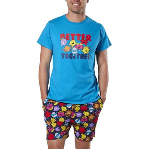 Conjuntos de dos piezas de verano con logotipo personalizado para hombre, ropa deportiva de ajuste regular para gimnasio, conjuntos informales de verano con cuello redondo, color personalizado - Product Image 4