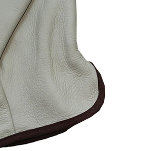 Logo personnalisé Gants de conduite en cuir Meilleurs gants de soudage en cuir Résistance à l'arrivée Sécurité raisonnable Gants de conduite Chaleur - Product Image 5