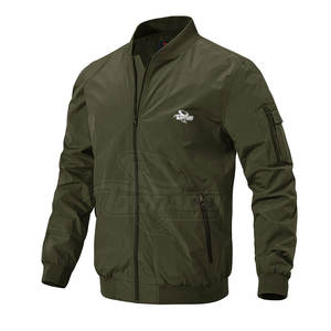 แจ็คเก็ตบอมเบอร์ผู้ชายแบบสั่งทำ ODM ปี 2023 ดีไซน์เองได้ คุณภาพสูง ผลิตจากวัสดุรักษ์โลก แห้งเร็ว ระบายอากาศดี สีและโลโก้สั่งทำได้ - Product Image 1