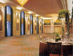 Lujo de alta calidad apartamento sala de conferencias lana nylon polipropileno pared a pared patrón de alfombra floral en el Hotel - Product Image 6