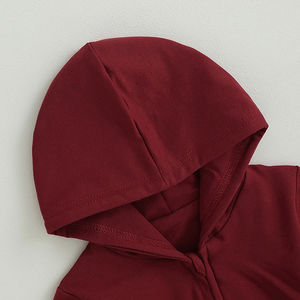 Sudaderas con capucha Niños Pullover Sudaderas Bebé Cremallera Fleece Hoodie - Product Image 5