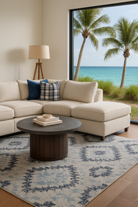 Luxury Modern Tufted <b>Wool</b> & <b>Cotton</b> Loop Pile Carpet Rug with Premium Latex Backing Antimicrobial Eco-Friendly High Pile - Product Image 3