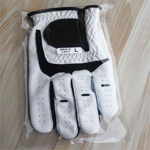 Guantes de cuero Cabretta para jugar al partido profesional Guantes de golf para zurdos para hombres para golfista de Standard International - Product Image 5