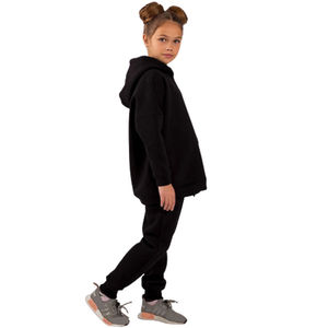 Conjunto Deportivo Ligero de Forro Polar Transpirable con Patrón Sólido para Niños, Sudadera con Capucha Deportiva, Conjunto de Ropa para Bebé Niño - Product Image 2