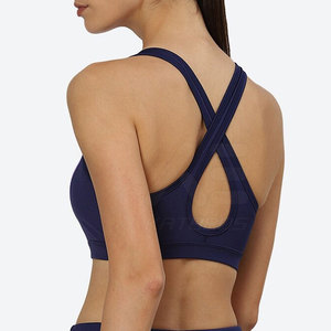 <span class=keywords><strong>Abbigliamento</strong></span> Fitness in Offerta: Reggiseno <span class=keywords><strong>Sportivo</strong></span> da Donna con Supporto Elevato e Spalline Incrociate per Yoga e Allenamento - Product Image 3