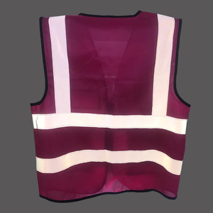 Chaleco de Seguridad Reflectante Transpirable Impermeable de Clase 1 ANSI con Logotipo Personalizado OEM - Product Image 2