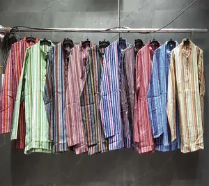 Высококачественные хлопковые мужские рубашки, верхняя одежда, уличная мода, экспорт по всему миру от ИНДИЙСКОГО Производителя GC-AP-1001