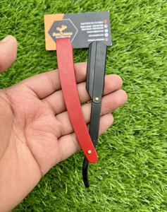 Maquinilla de afeitar de acero inoxidable con borde recto para hombre del mejor fabricante, maquinilla de afeitar con etiqueta privada, maquinilla de afeitar para peluquero, cara y cuerpo - Product Image 1