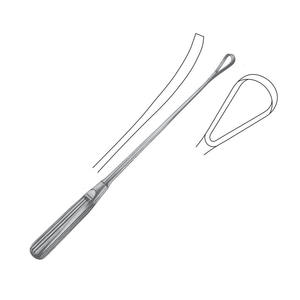 Fabriqué avec des curettes utérines Bumm Recamier de la meilleure qualité, instruments chirurgicaux et gynécologiques tranchants de 26 mm, 30-31 cm - Product Image 3