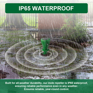 Nouveau <span class=keywords><strong>répulsif</strong></span> solaire <span class=keywords><strong>efficace</strong></span> contre les gaufres, les taupes, les serpents, les marmottes, les écureuils, <span class=keywords><strong>répulsif</strong></span> à vibrations pour jardin - Product Image 6