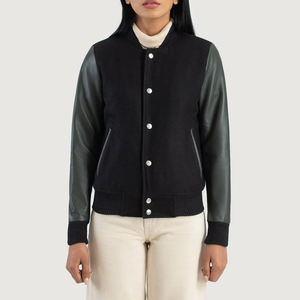 Vestes universitaires personnalisées avec logo, designs sur mesure, vestes vierges de haute qualité, vestes d'entraînement pour femmes 2025 - Product Image 4