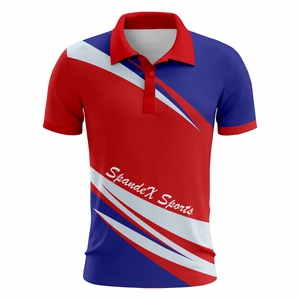 Hommes tricotés personnalisés pour polos pour affaires et à usage promotionnel Commandes en gros avec motif imprimé - Product Image 1