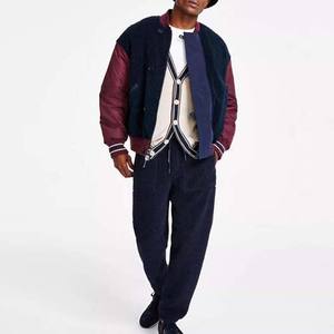 Suéter Cárdigan de Punto Vintage con Botones para Hombre, Transpirable, para Otoño, Precio al por Mayor, Lana y Algodón de Alta Calidad - Product Image 6