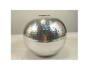 Fantaisie Look Pot De Fleur En Métal Fleur Vase Avec Le Meilleur Prix Nouvelle Arrivée À La Recherche Nickel Fini Pots Décoration De Fête De Mariage - Product Image 4