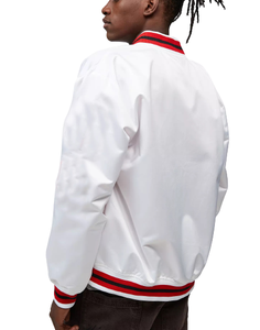 Blousons Bomber en Satin Personnalisés de Haute Qualité, Style Urbain Hivernal, Imperméables, Réversibles, Séchage Rapide, Matière Polyester sur le Devant pour - Product Image 6