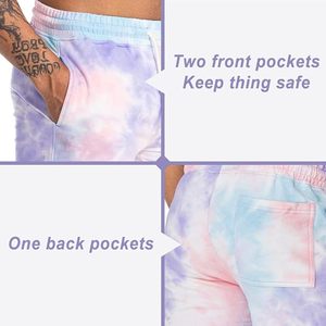 2025 nueva llegada diseño único personalizado hombres Tie Dye Shorts 100% algodón hombres Tie Dye hecho en Pakistán - Product Image 5