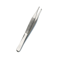 Pinset Bedah Manual Baja Tahan Karat Berkualitas Tinggi Ujung Bergerigi Dapat Digunakan Kembali Garansi 2 Tahun Untuk Penggunaan Bedah SURGICAL