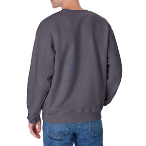 Sweat-shirt à col roulé personnalisé pour homme, style américain d'hiver, coupe ample, doublure en polaire, coupe régulière, brodé, 100% coton, imperméable - Product Image 1